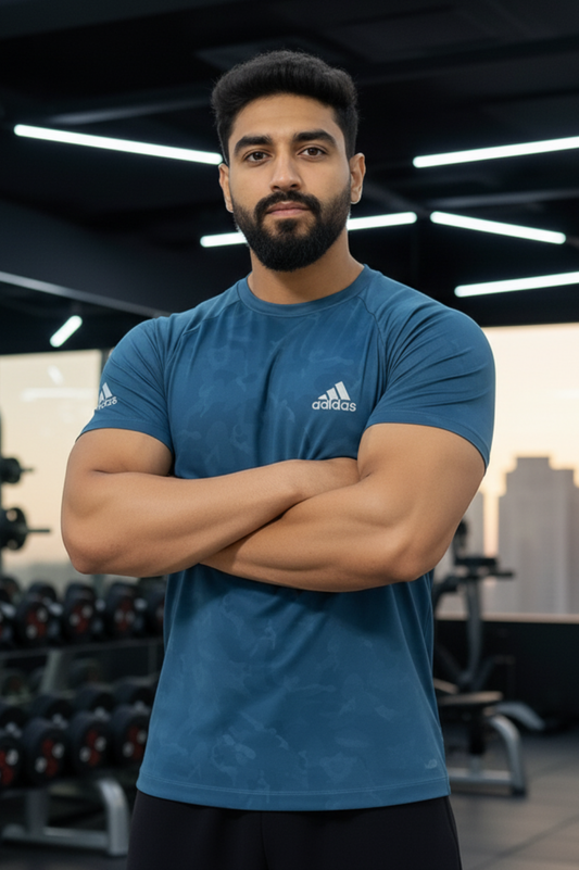 Super Army Dryfit Tshirt - Teal