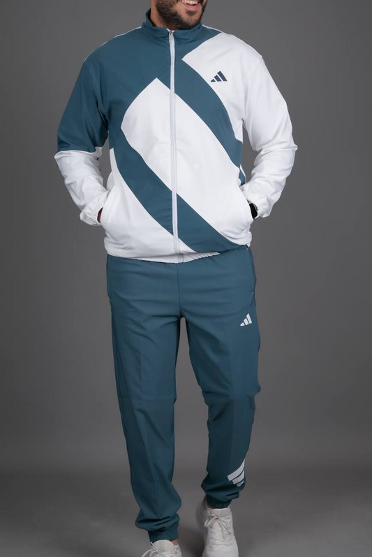 EQT Superstar Tracksuit Teal/White