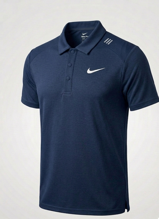 Tour Dri-Fit Polo tshirt- Navyblue
