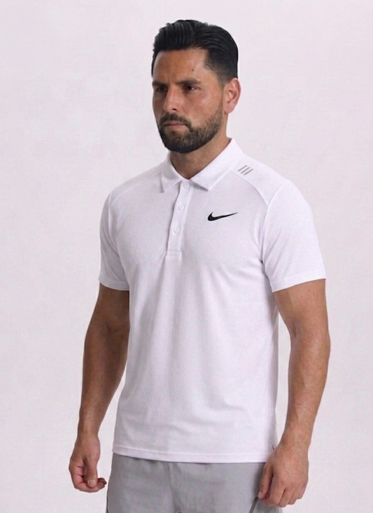 Tour Dri-Fit Polo tshirt - White