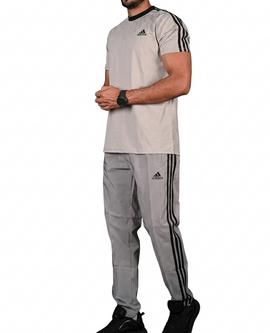 3Line Stripes Tracksuit / Beige