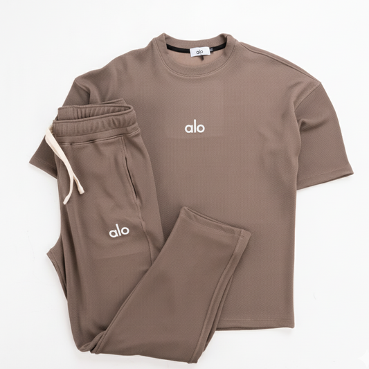 The Premium Oversize Suit - Cafe