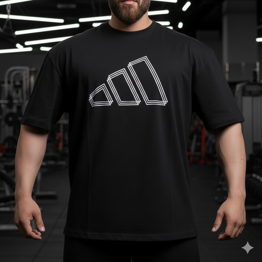 Oversized Casual Tshirt _ Black