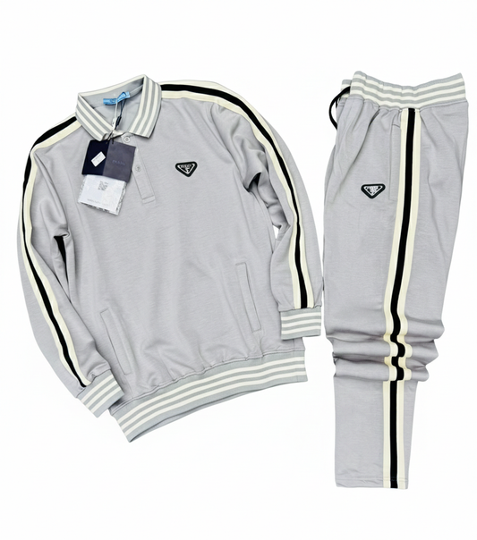 Luxury Tracksuit Prada - Grey