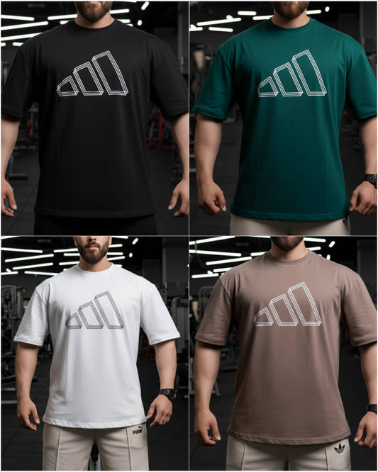 Oversized Casual Tshirt ( Set of 4 pieces )