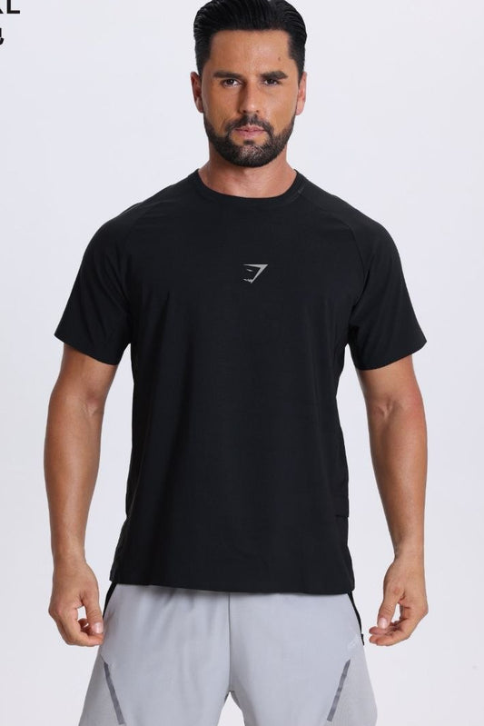React Athletic T-Shirt - Black