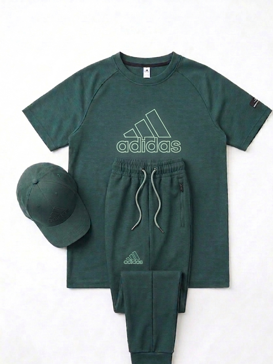 Comfortable Tracksuit-Green