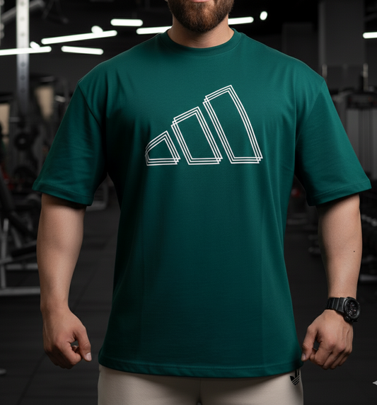 Oversized Casual Tshirt _ Green