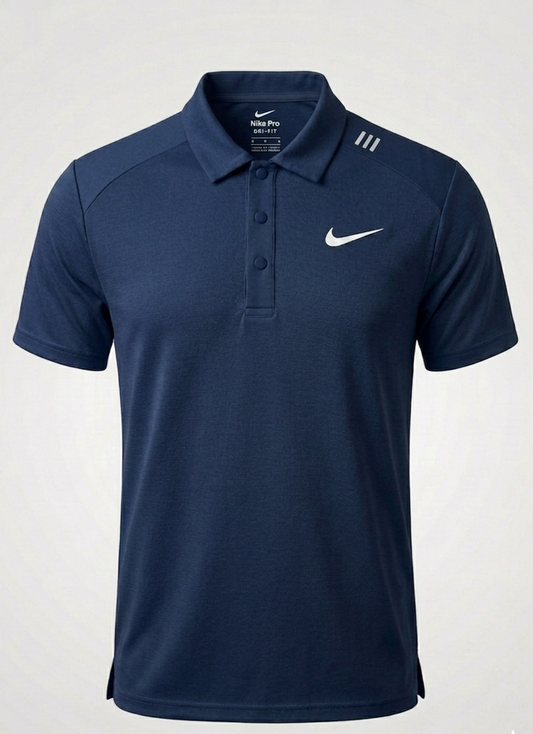 Tour Dri-Fit Polo tshirt- Navyblue