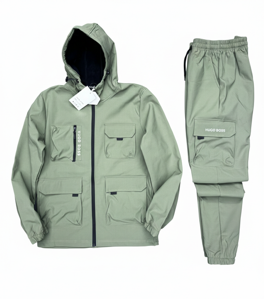 Cargo soft Tracksuit Hugo - Olive