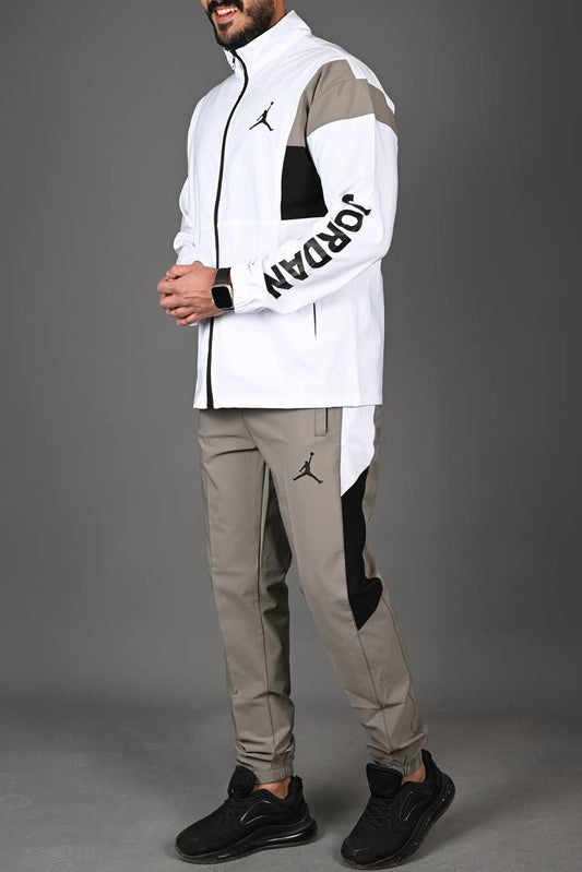 Air Premium Tracksuit White grey