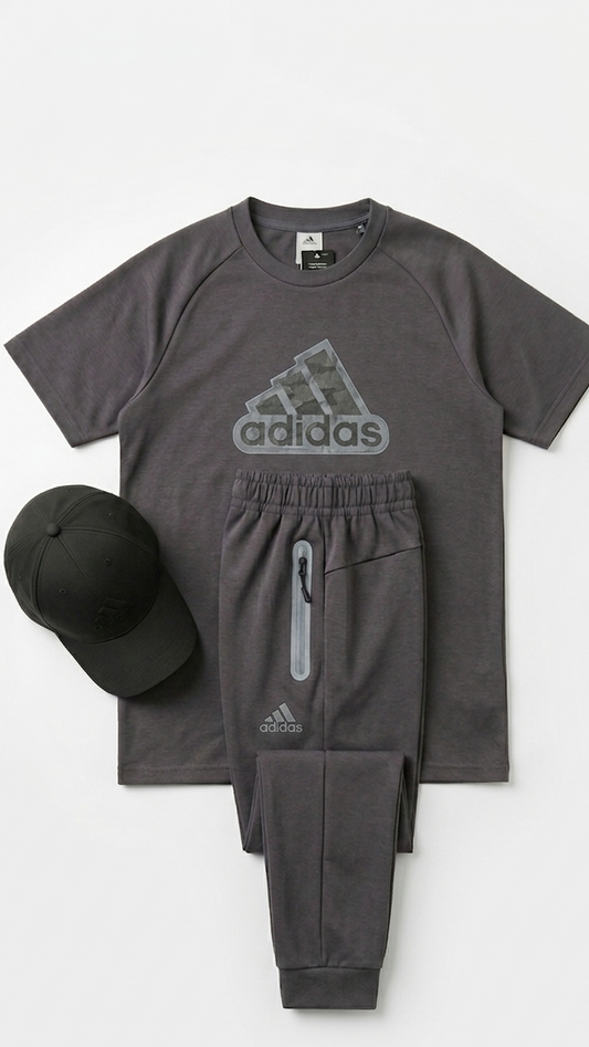 Comfortable Tracksuit-Darkgrey
