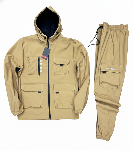 Cargo soft Tracksuit Hugo - Cafe