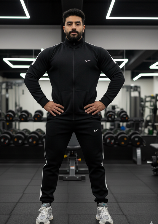The Premium Tracksuit - Black