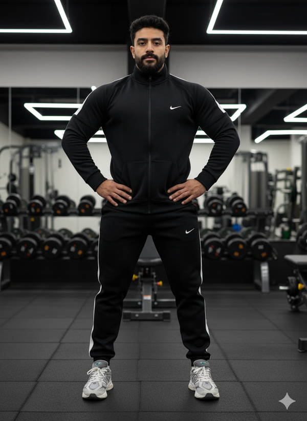 The Premium Tracksuit - Black