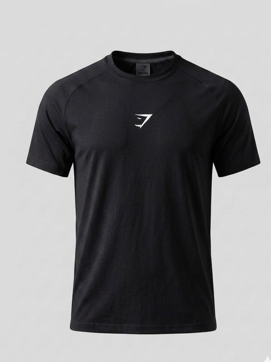React Athletic T-Shirt - Black