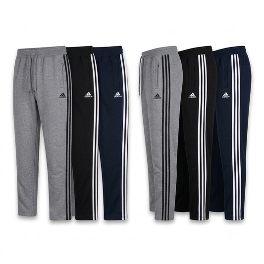 Core 3-Stripes Sweatpants Bundle - 3 back