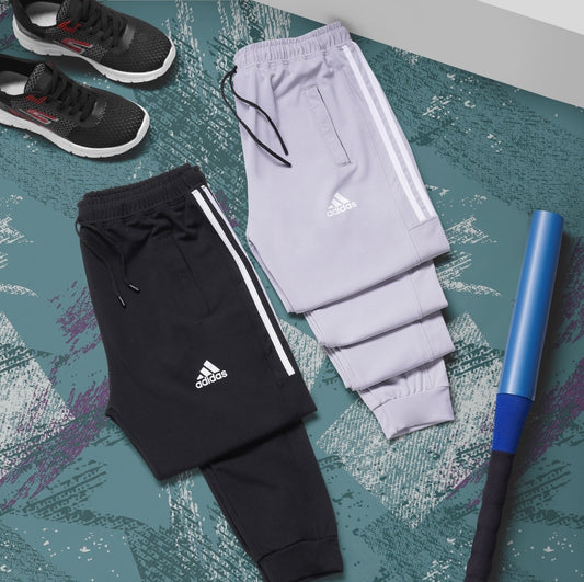 Performance Track Sweatpants Black/Gray ( Set of 2 )