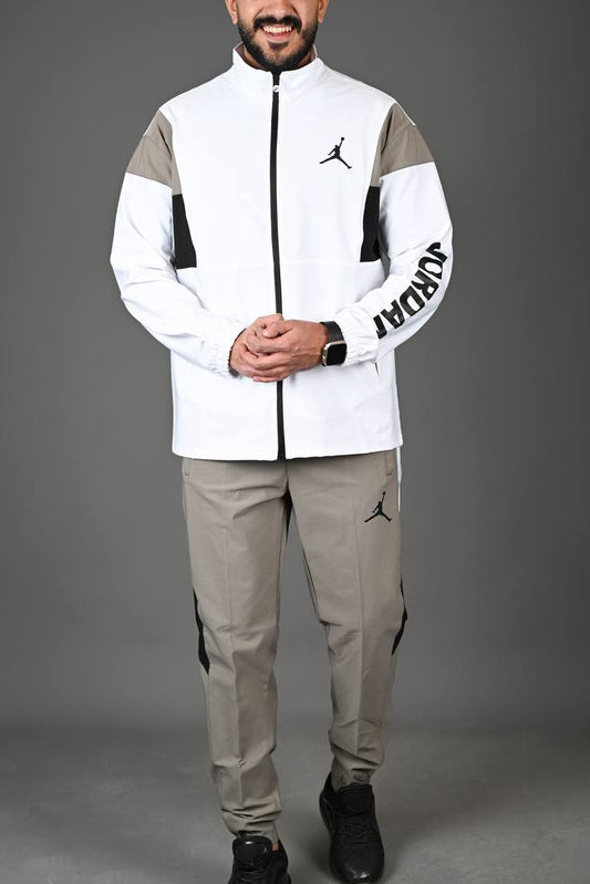 Air Premium Tracksuit White grey