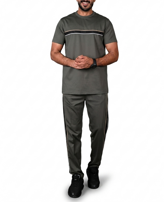 Premium Line Tracksuit- Olive