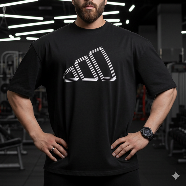 Oversized Casual Tshirt _ Black