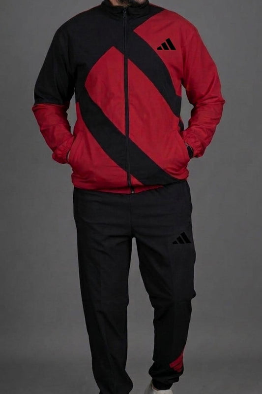 EQT Superstar Tracksuit Red black
