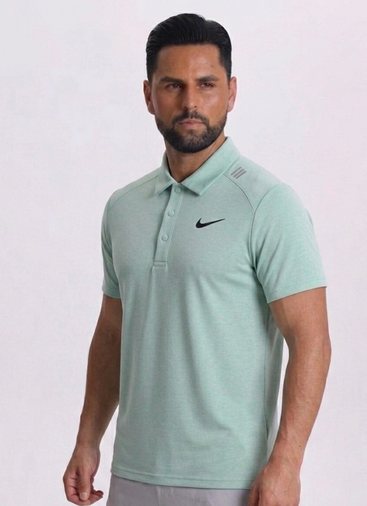 Tour Dri-Fit Polo- Mint