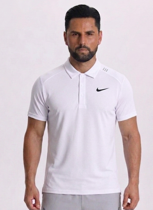 Tour Dri-Fit Polo tshirt - White