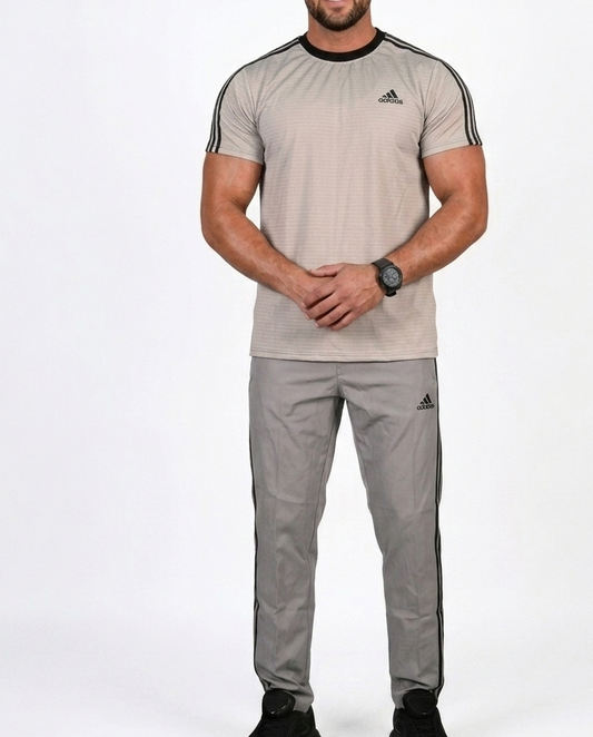 3Line Stripes Tracksuit / Beige
