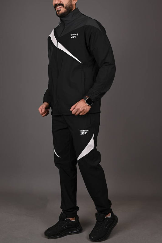 Vector Tracksuit Black White