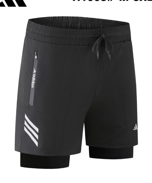 Performance Short 2×1 - Black