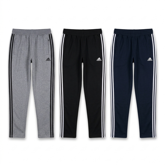 Core 3-Stripes Sweatpants Bundle - 3 back