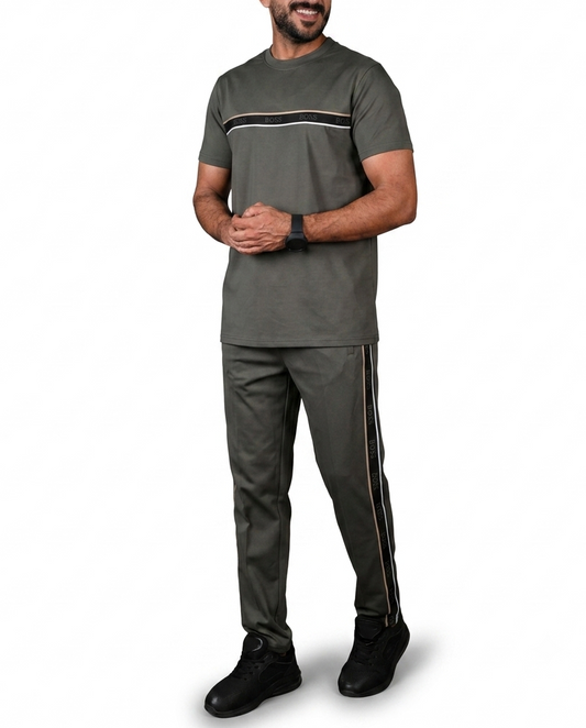 Premium Line Tracksuit- Olive