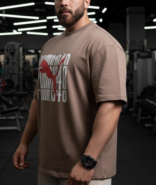 Oversized Comfy Tshirt _ Cafe