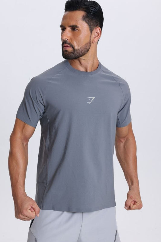 React Athletic T-Shirt - Smoken Grey
