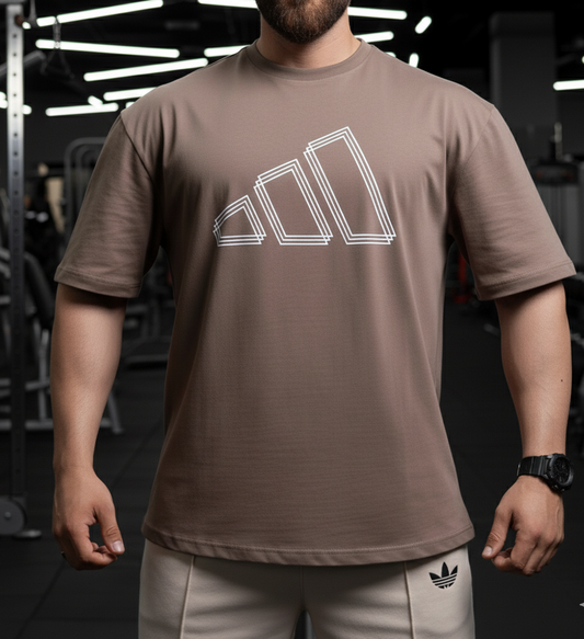 Oversized Casual Tshirt _ Cafe