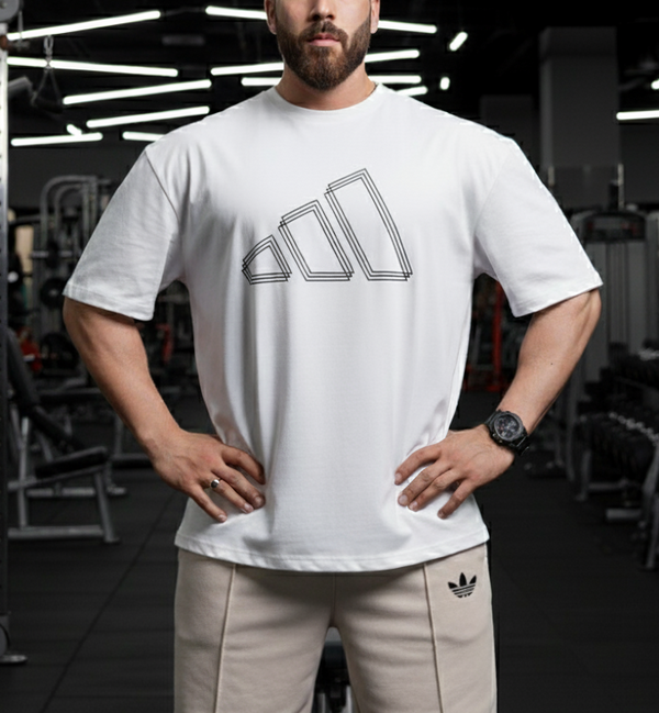 Oversized Casual Tshirt _ White