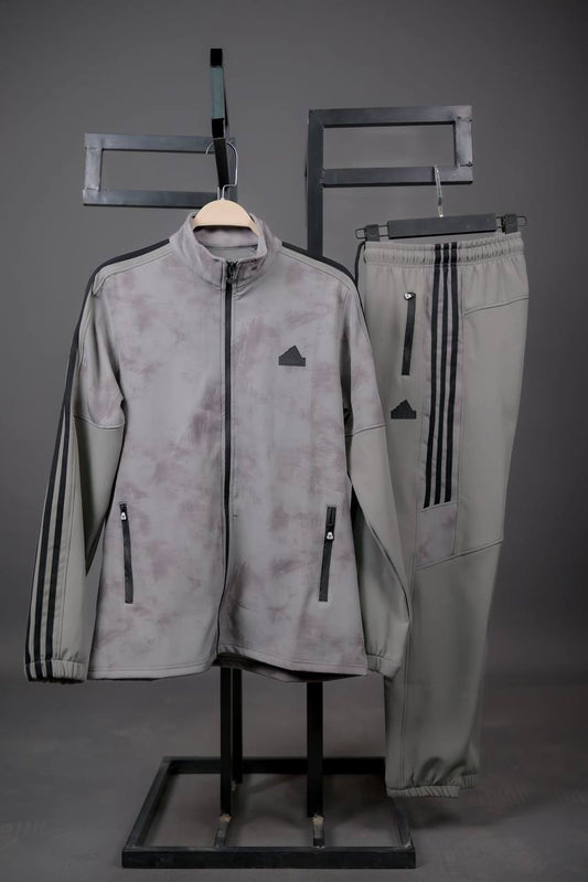 3- Stripes Tracksuit / Grey